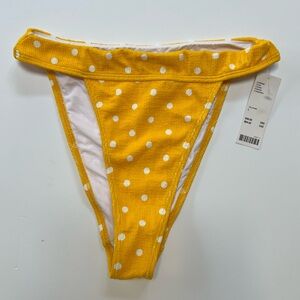 Urban Outfitters Out From Under Polka Dot Bikini Bottom Large NWT